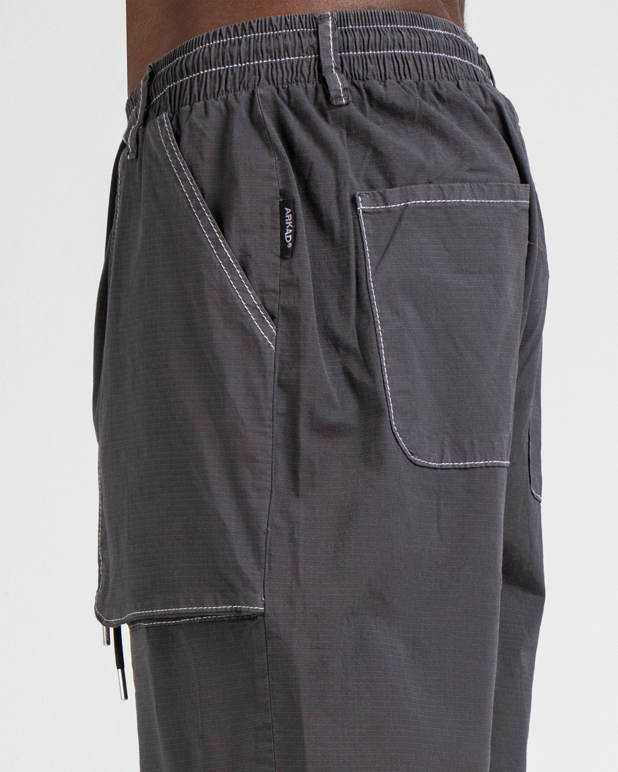 Pantalón Cargo Fuelles Gris