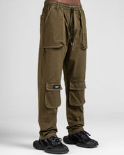 Pantalón Cargo Fuelles Verde