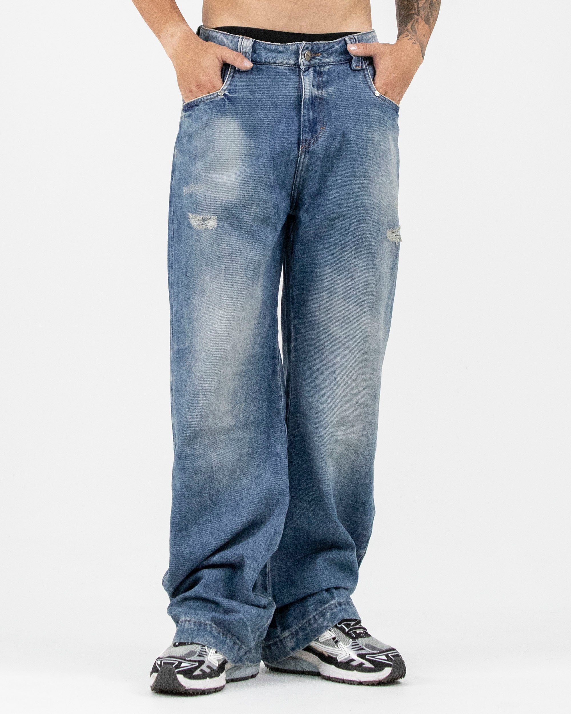 Denim Pant Azul