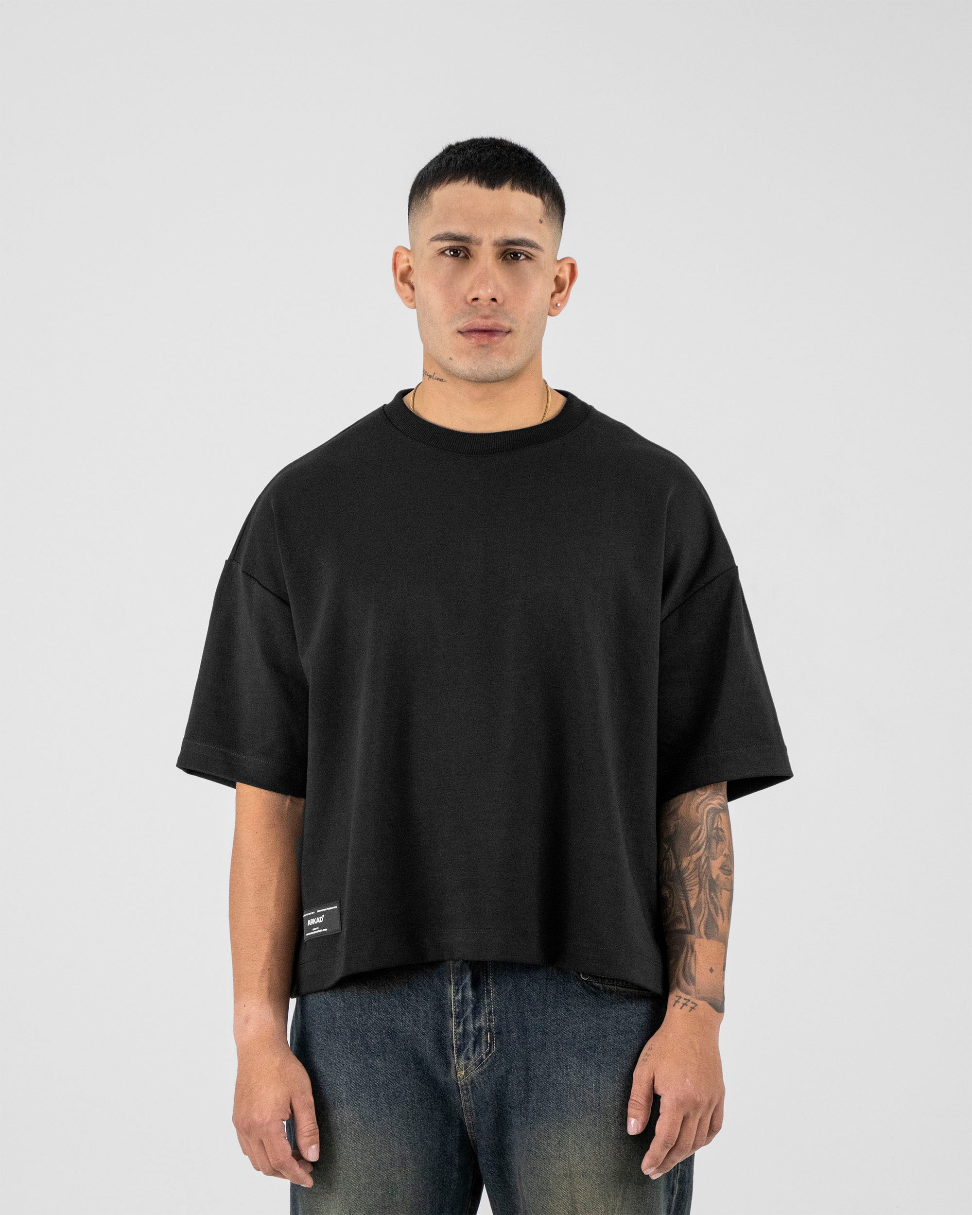 Boxy Tshirt Classics - Negra