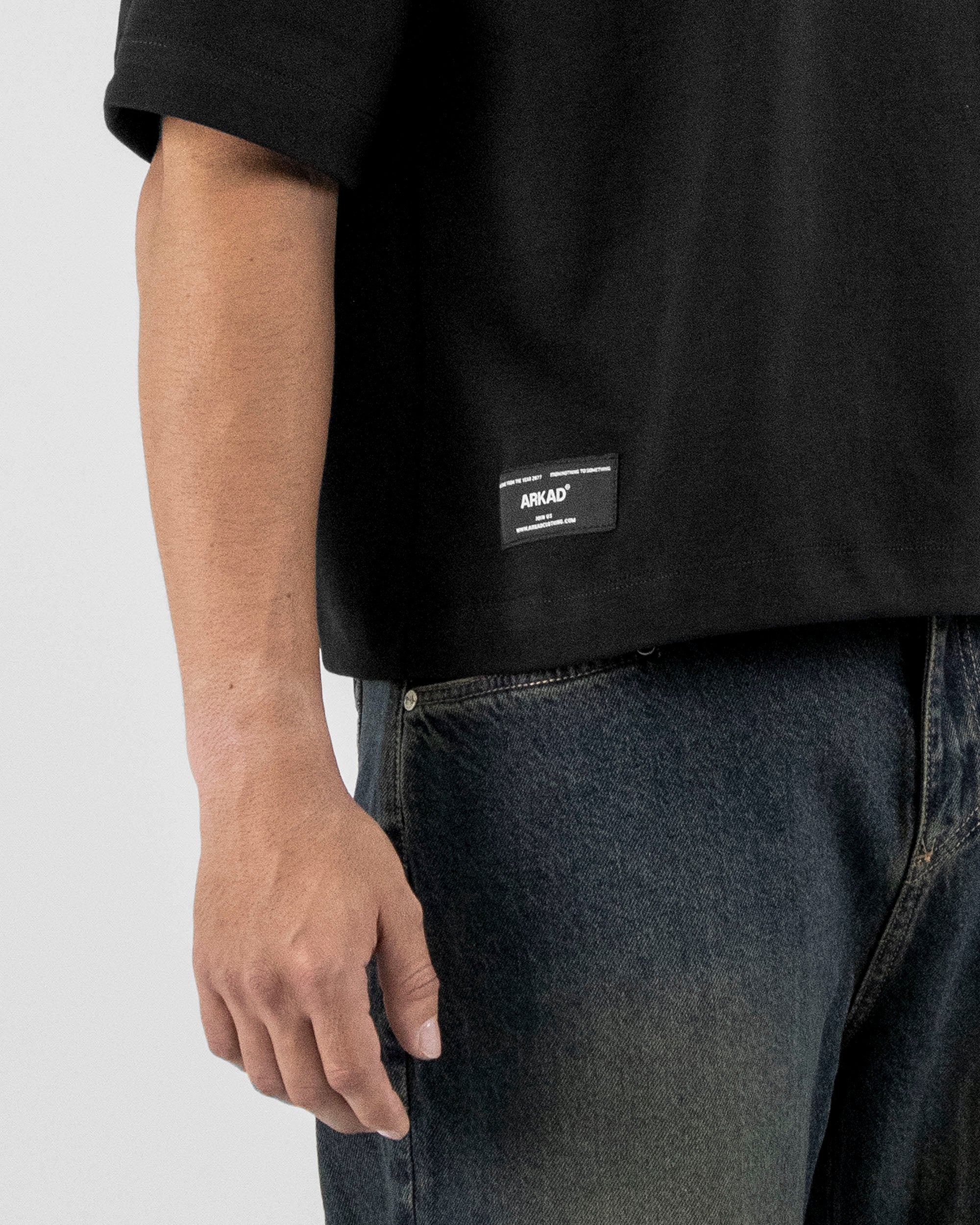 Boxy Tshirt Classics - Negra