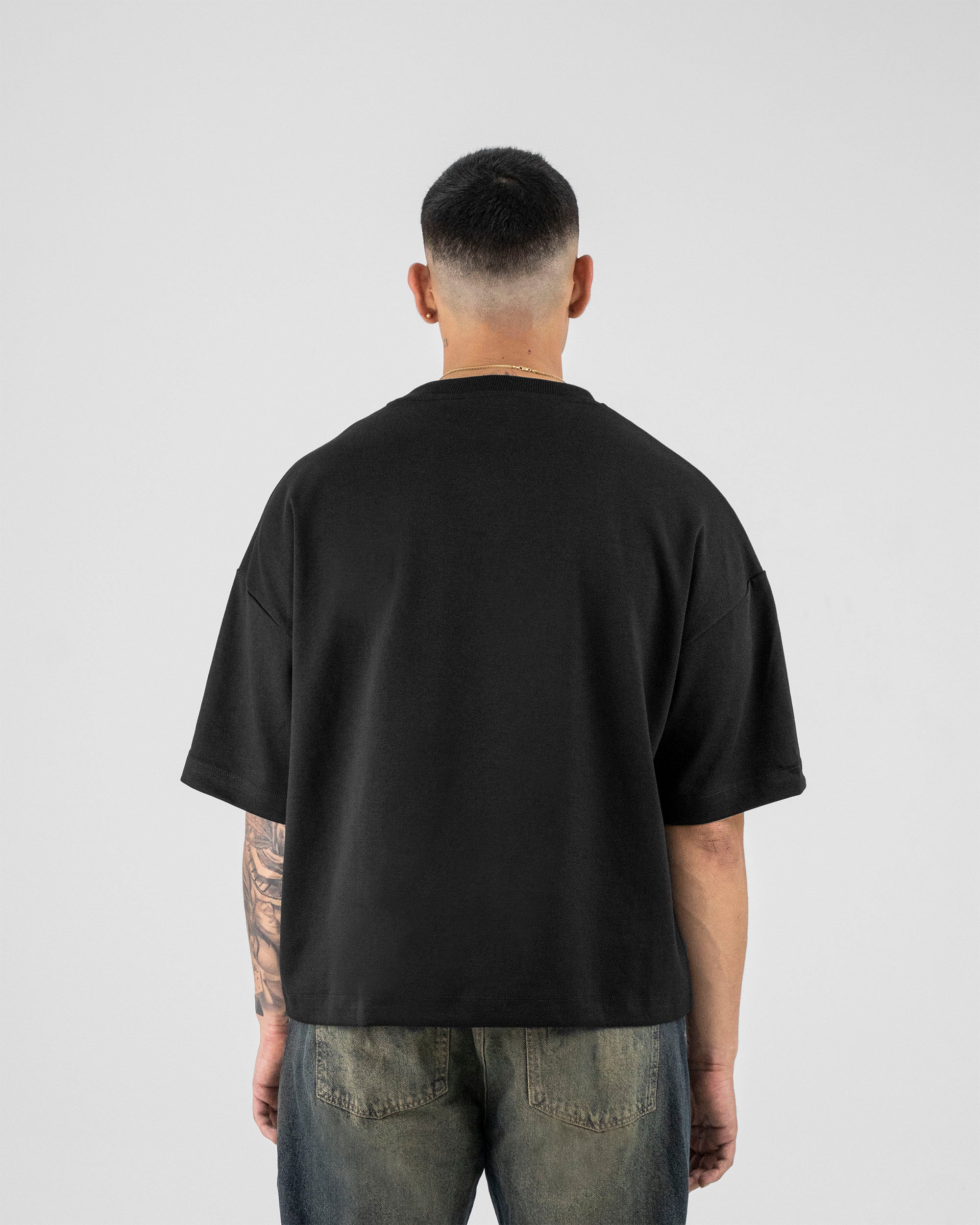 Boxy Tshirt Classics - Negra