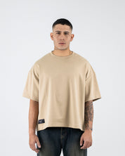 Boxy Tshirt Classics - Caqui