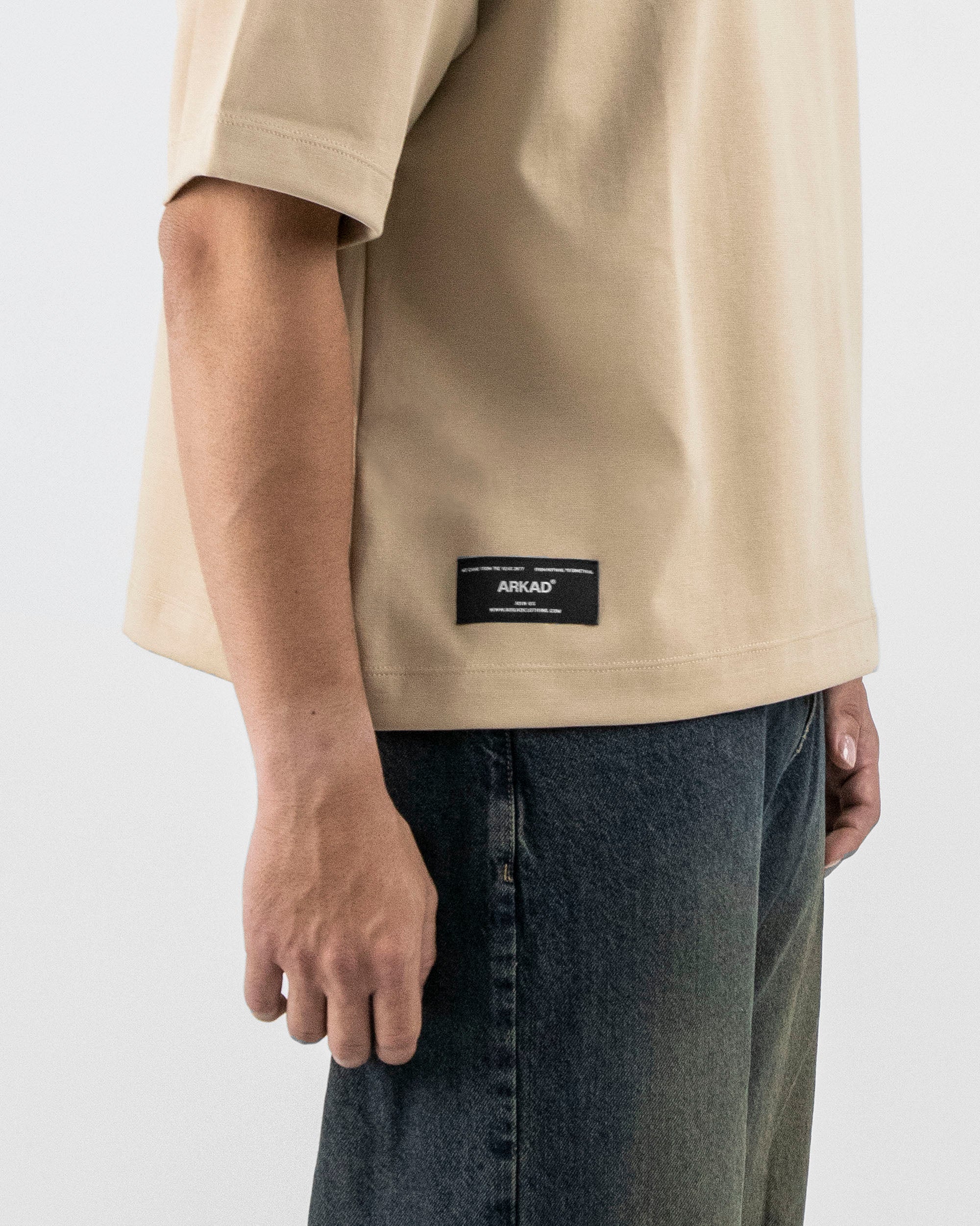 Boxy Tshirt Classics - Caqui