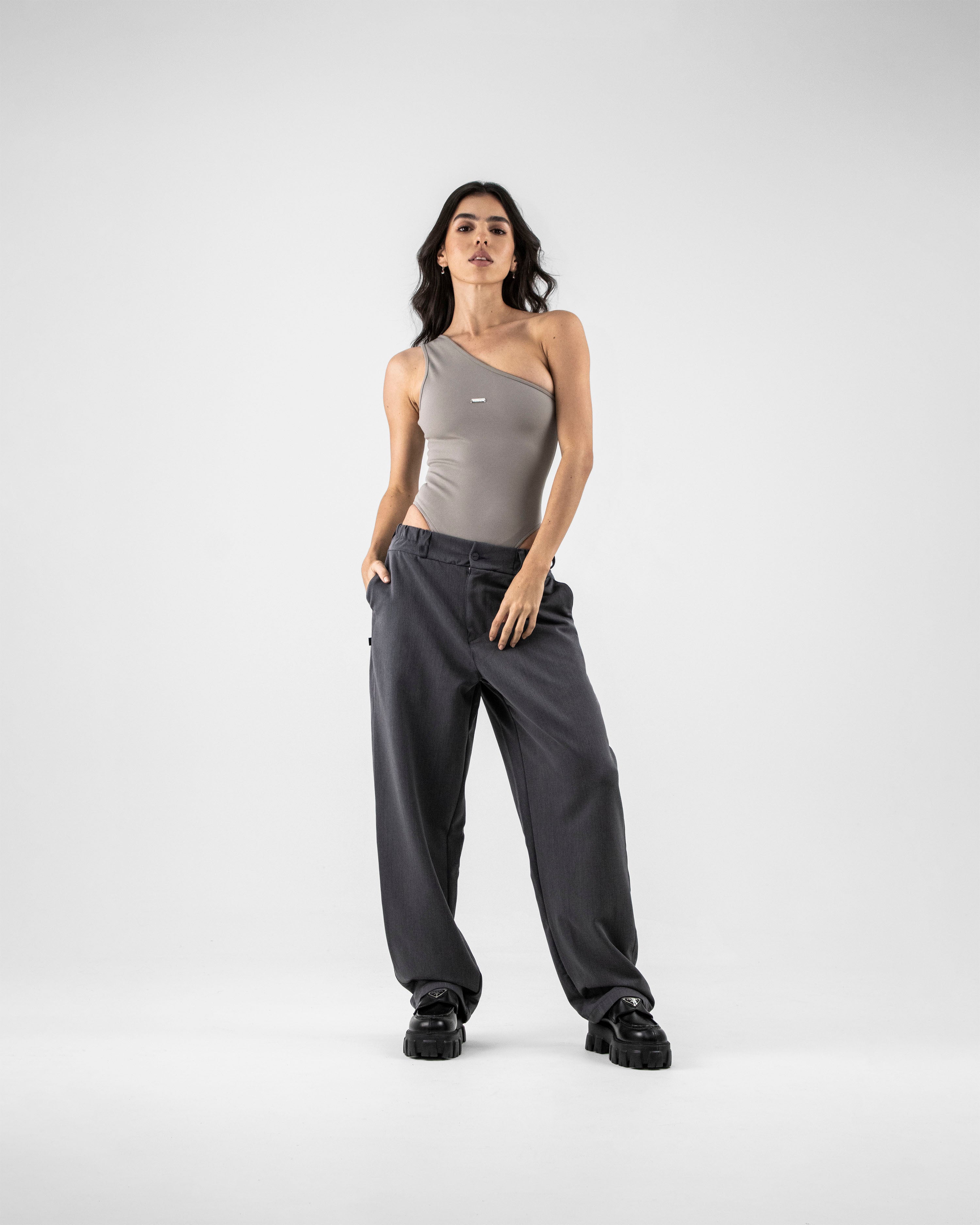 Tailored Pant Classic Unisex- Gris Oscuro