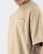 Pocket Tshirt Classics - Caqui
