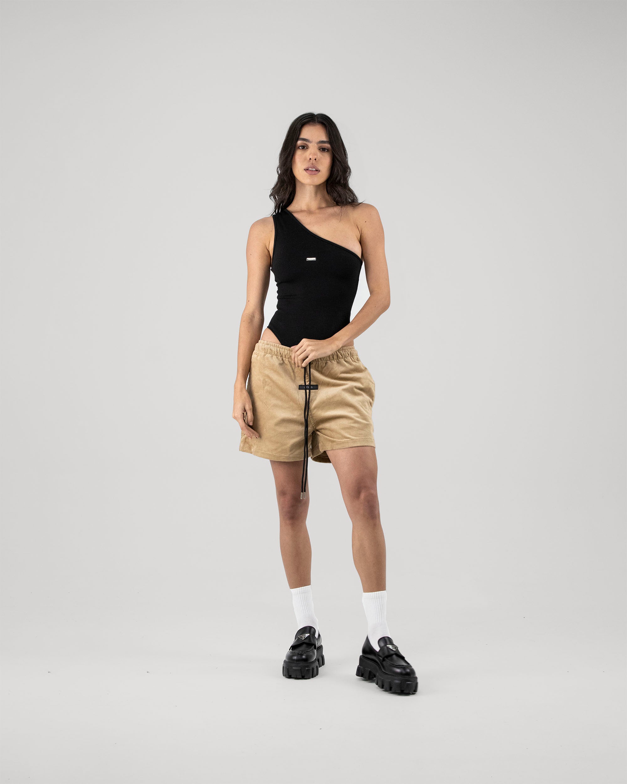 Classic Short pant Corduroy - Beige