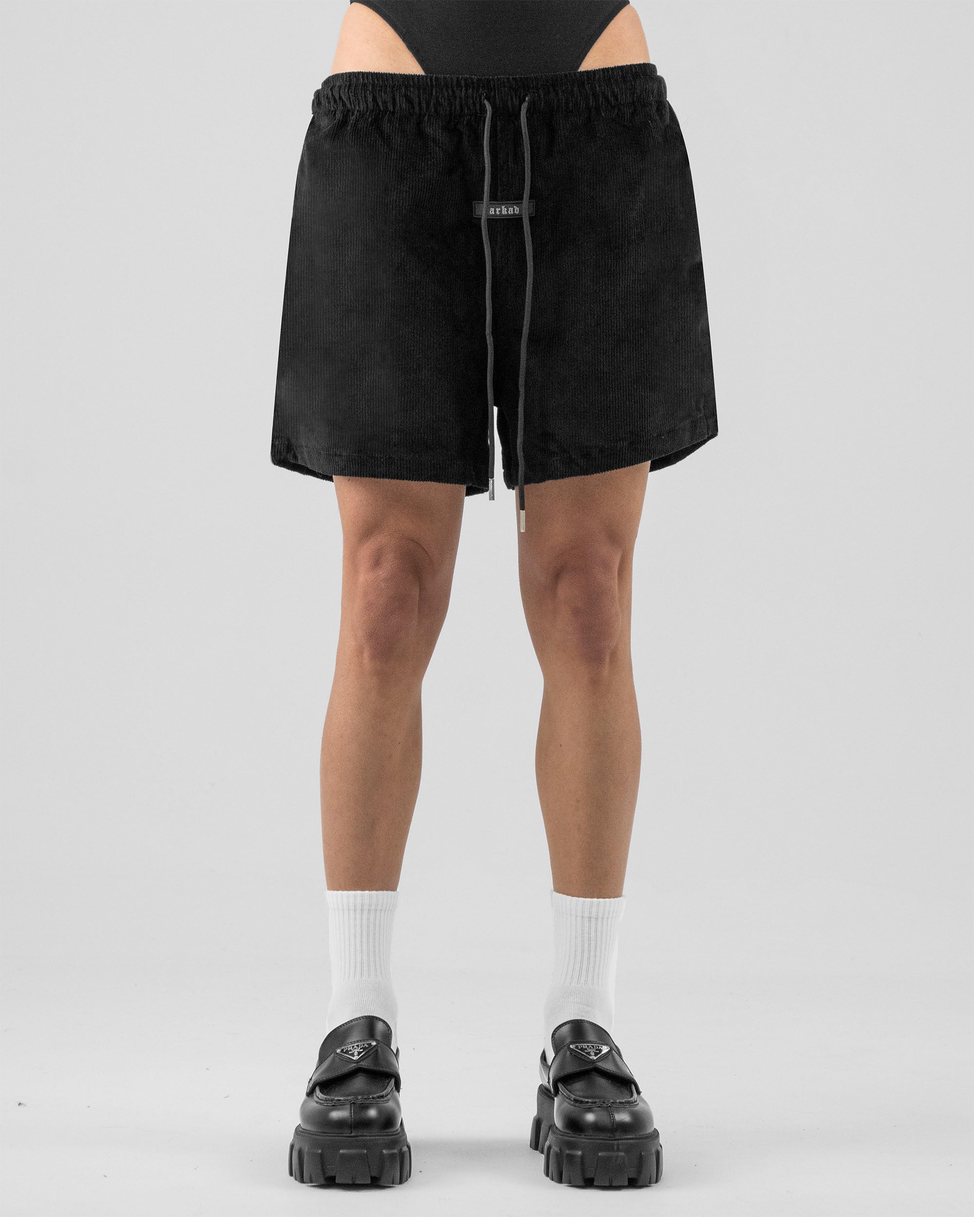 Classic Short pant Corduroy - Negro