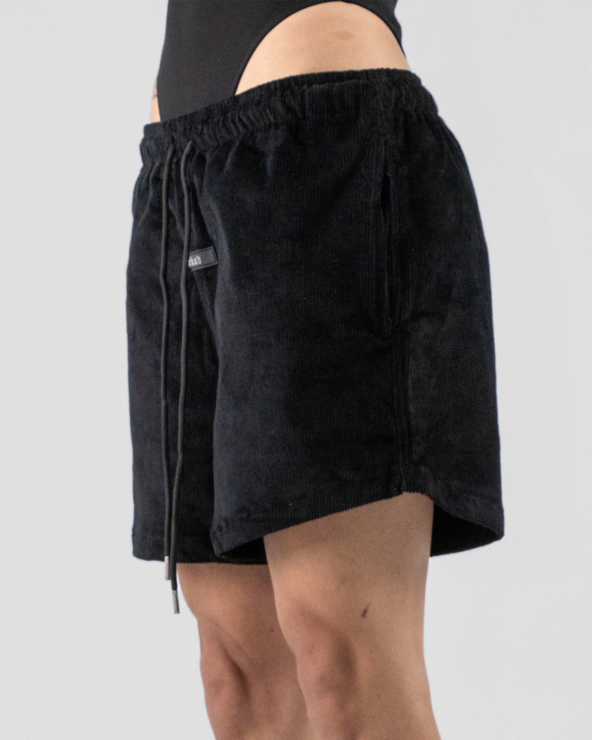 Classic Short pant Corduroy - Negro