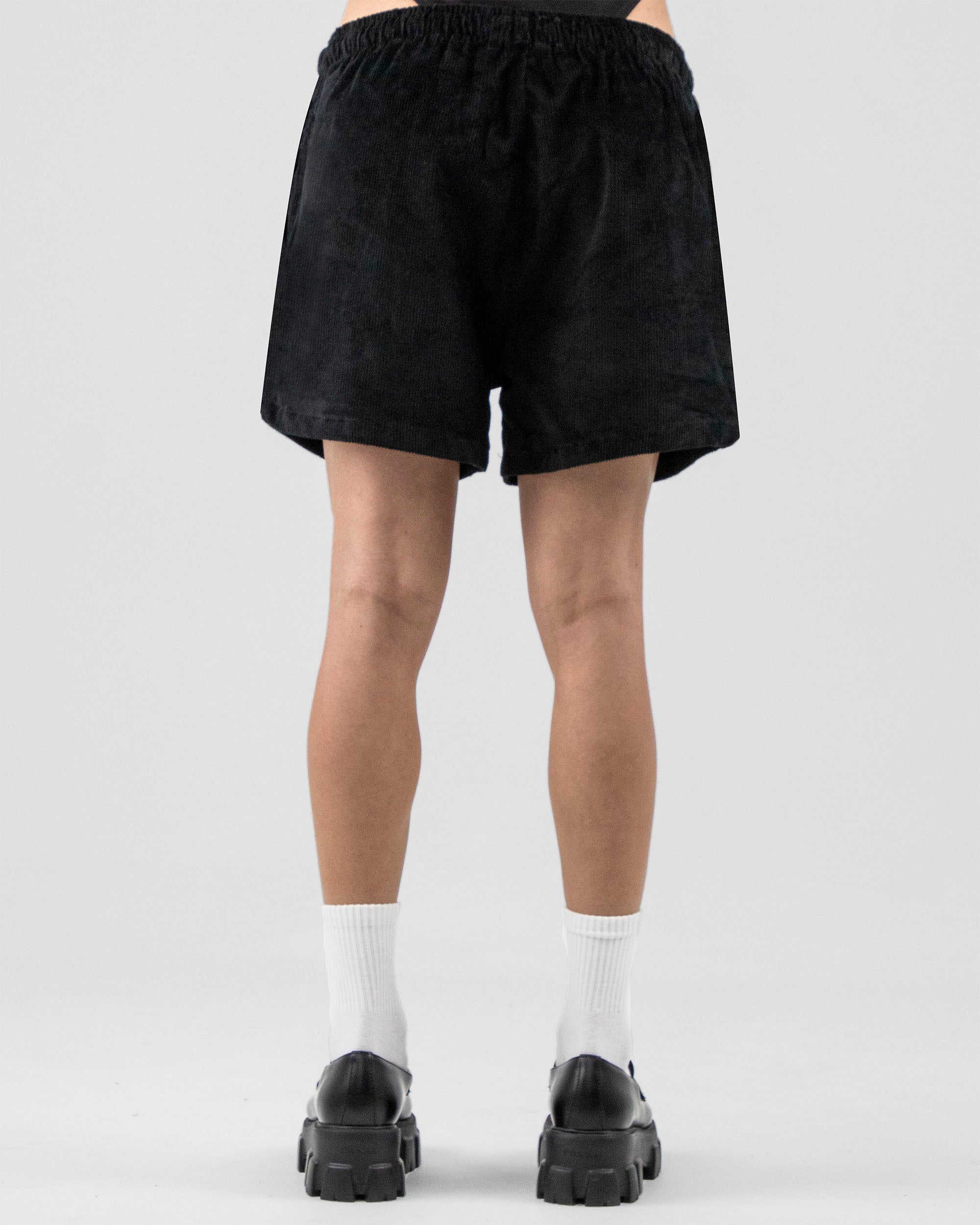 Classic Short pant Corduroy - Negro