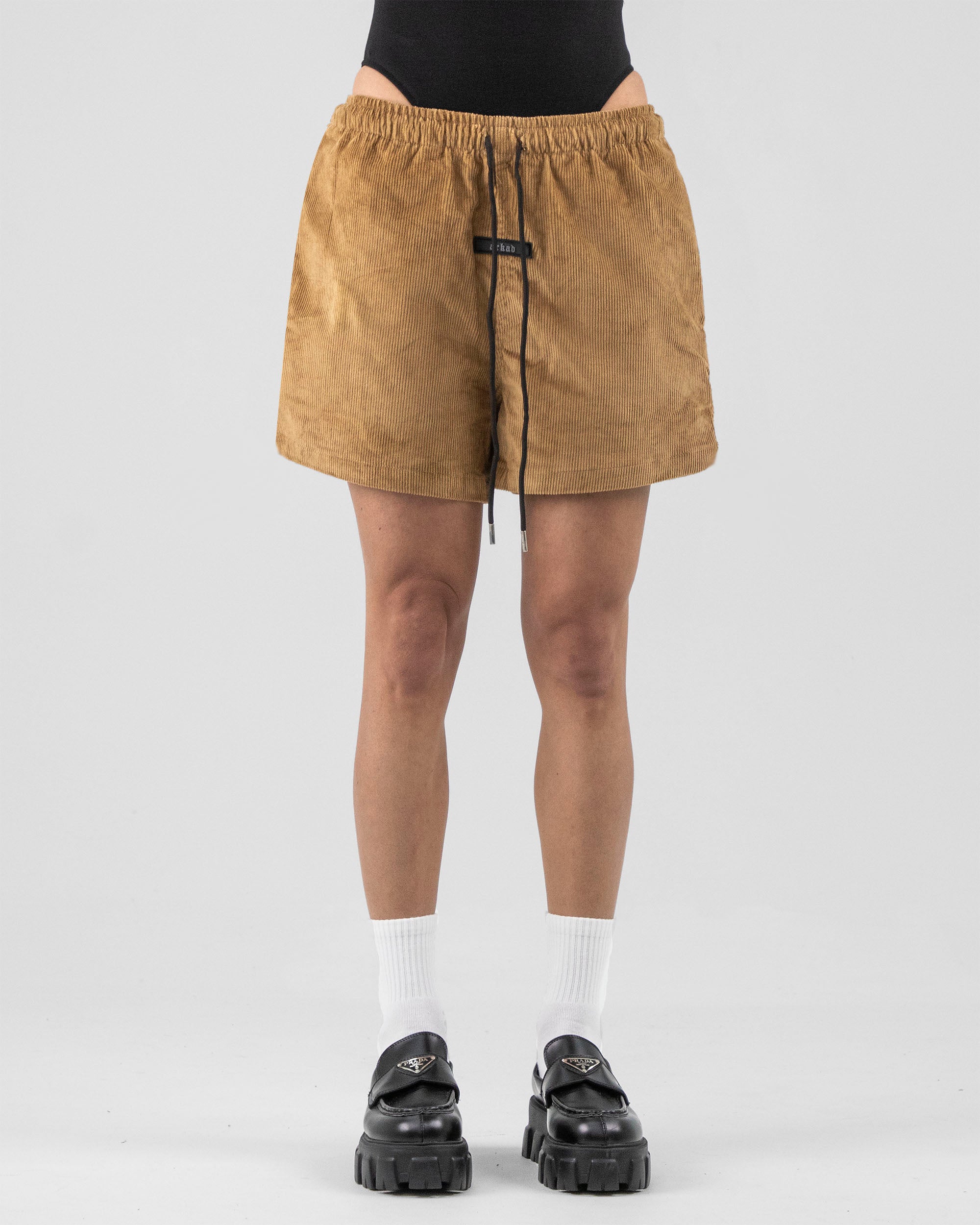 Classic Short Pant Corduroy - Cafe