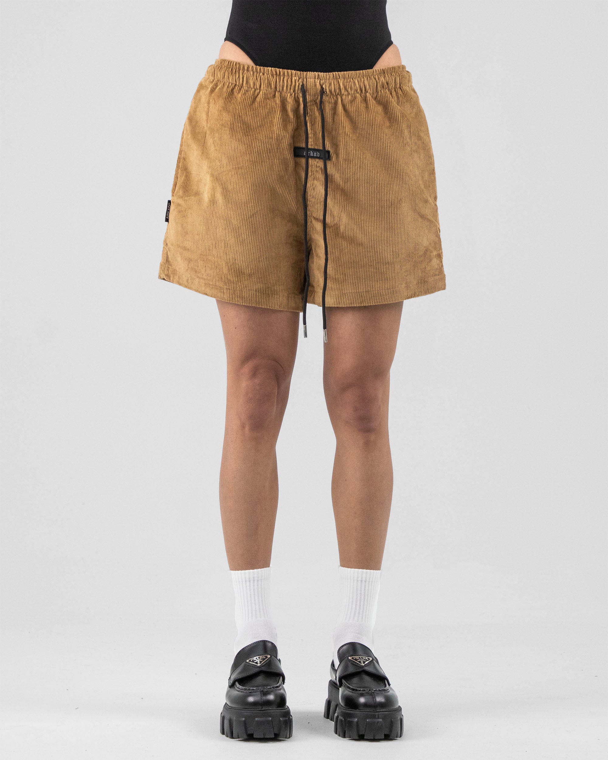 Classic Short Pant Corduroy - Cafe