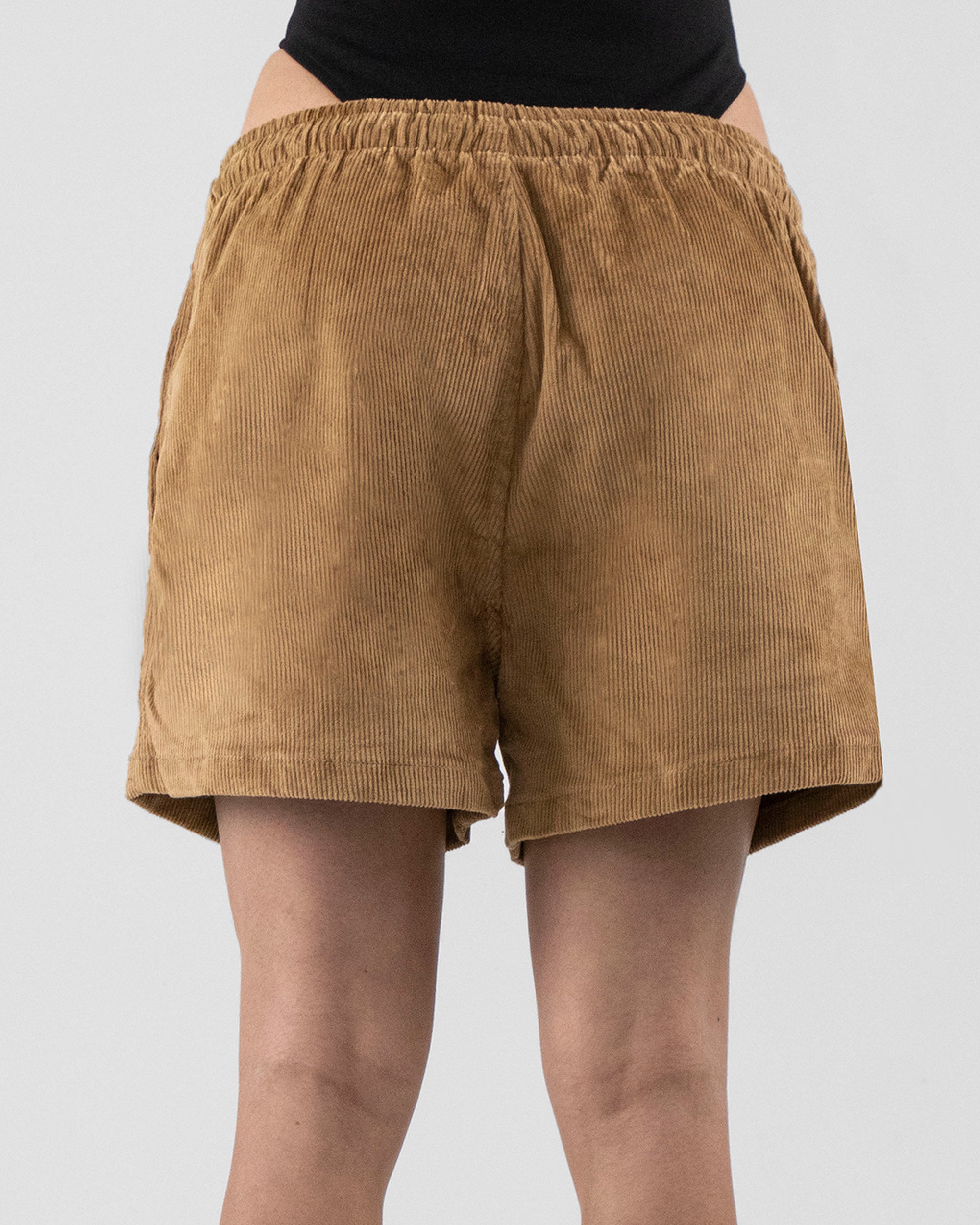 Classic Short Pant Corduroy - Cafe