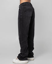 Denim Pant Clasico Negro Cortes
