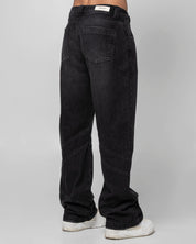 Denim Pant Clasico Negro Cortes