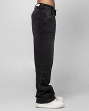 Denim Pant Clasico Negro Cortes