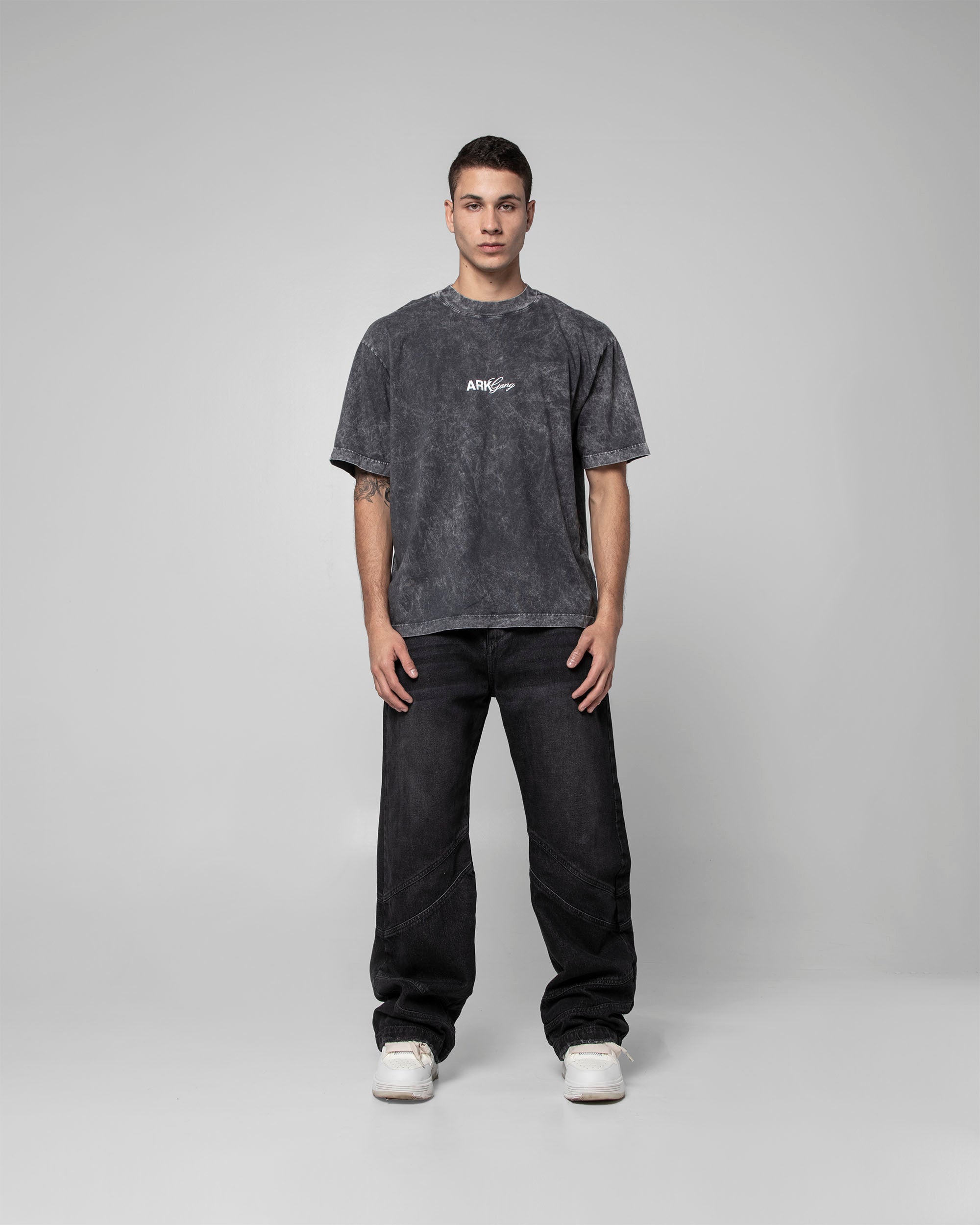Denim Pant Clasico Negro Cortes