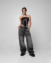 Denim Pant Gris Iluminaciones