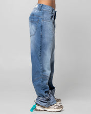 Denim Pant Azul Cortes