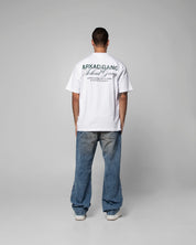 Tshirt Blanca Arkad Gang Texto Verde