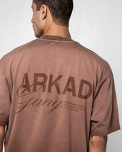 Washed Tshirt Cafe Arkad Gang