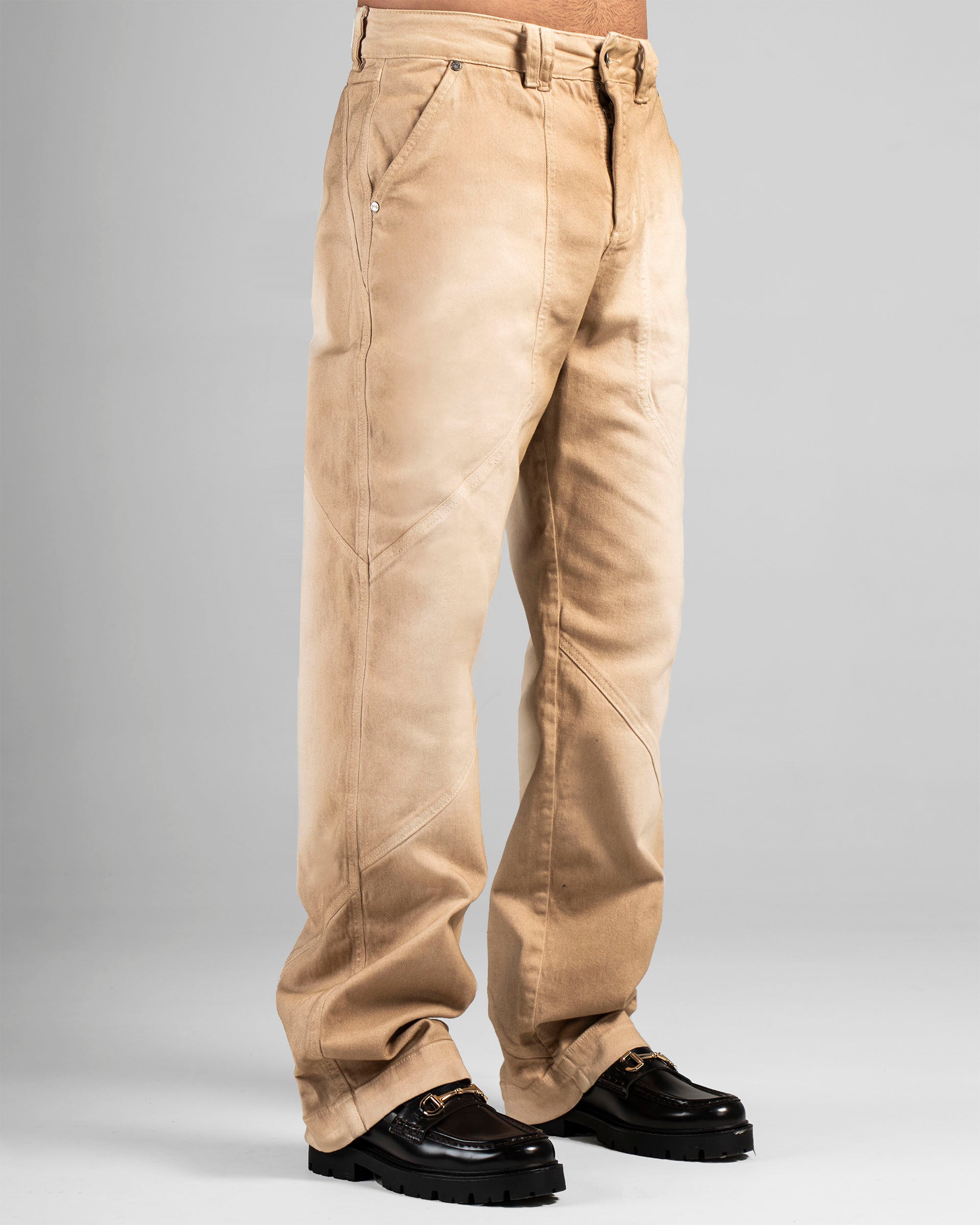 Denim Pant Caqui Cortes