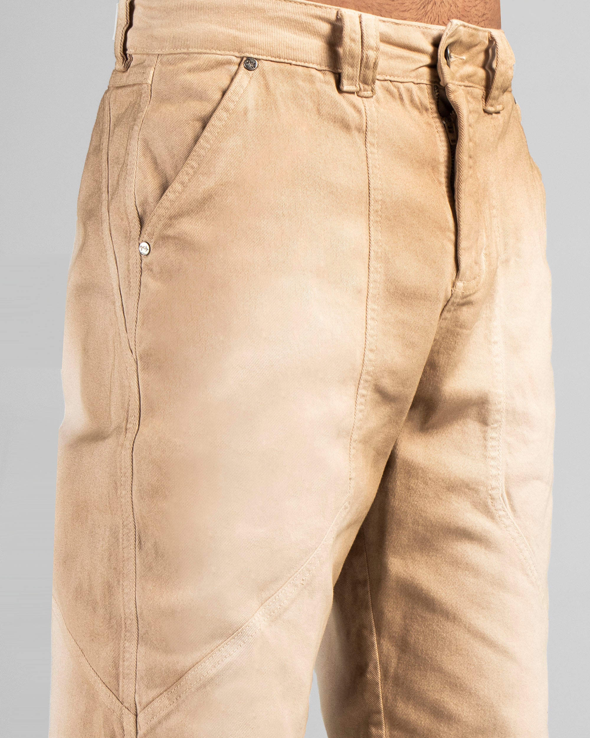 Denim Pant Caqui Cortes