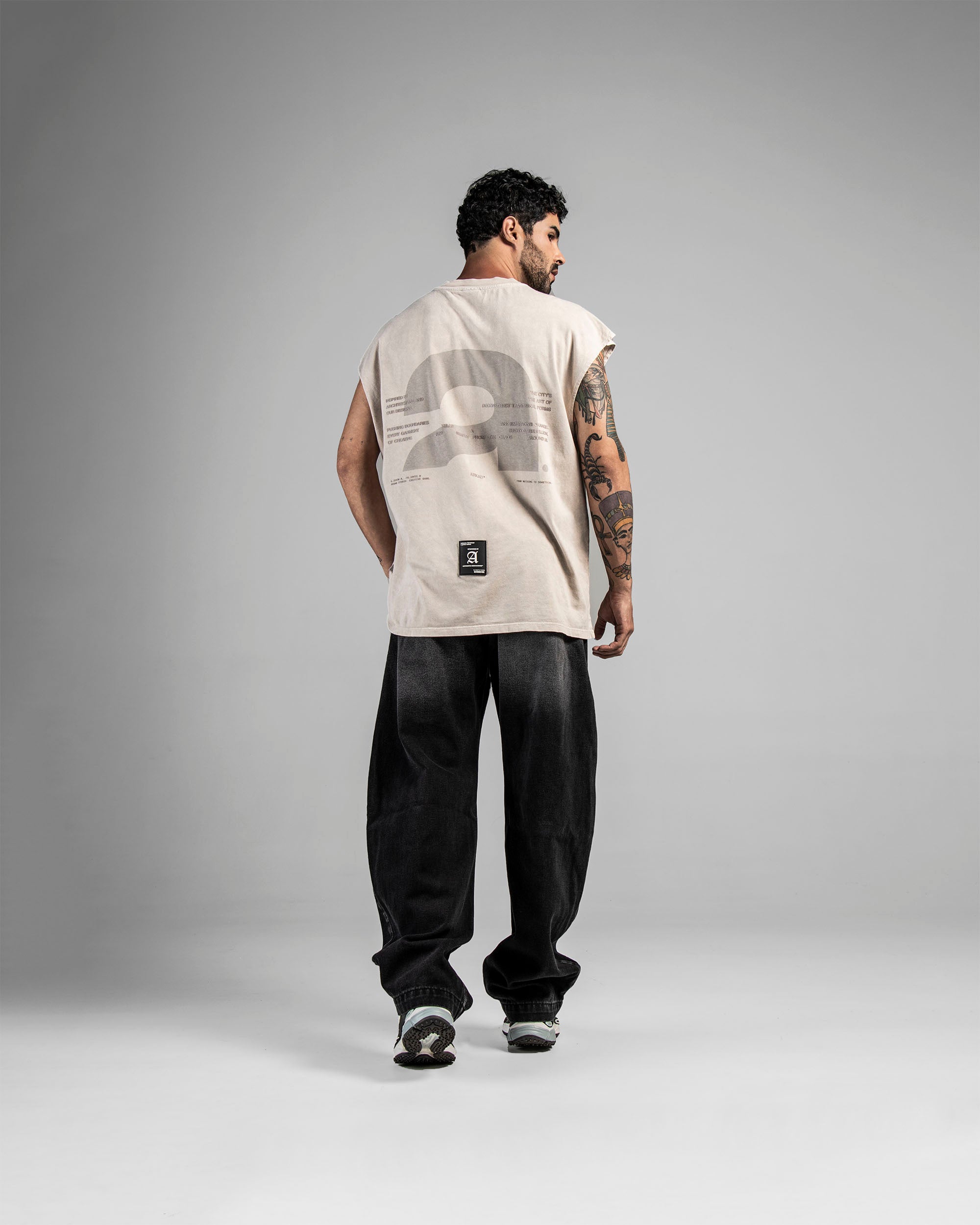 Denim Pant Baggy Negro