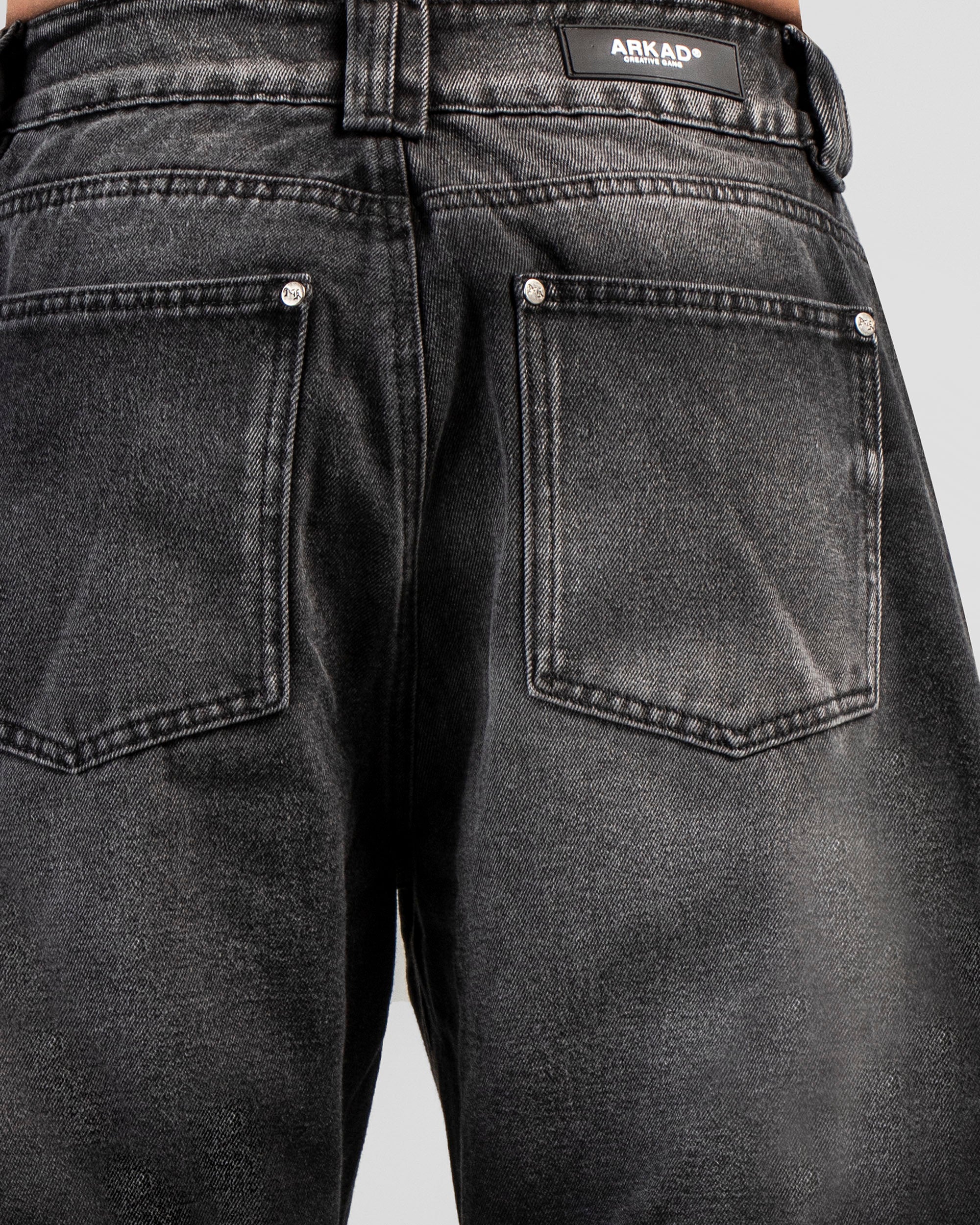 Denim Pant Baggy Negro