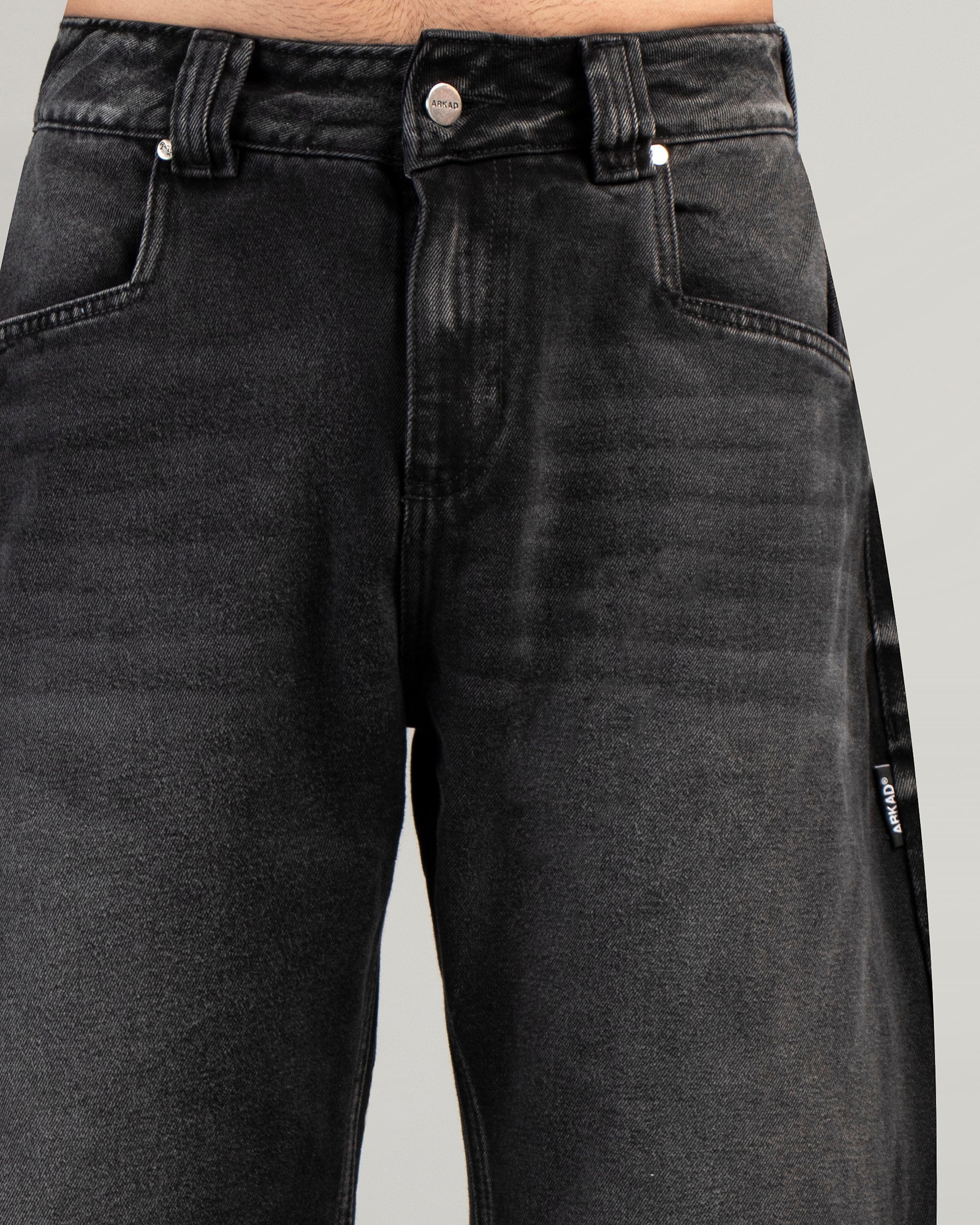 Denim Pant Baggy Negro