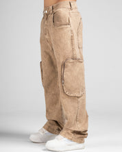 Washed Denim Pant