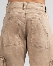 Washed Denim Pant