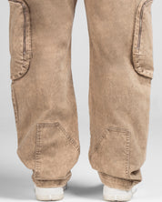 Washed Denim Pant