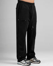 Sudadera Negra Remaches