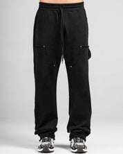 Sudadera Negra Remaches