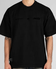 Tshirt Oversize Negra Velvet