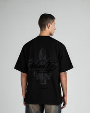 Tshirt Oversize Negra Velvet