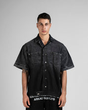 Denim Shirt Hustler