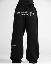 Trackpant Hustler Negra Unisex