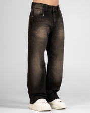 Denim Pant Laser Negro