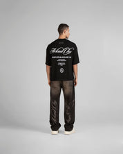 Denim Pant Laser Negro