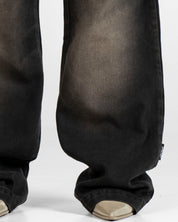 Denim Pant Laser Negro Unisex