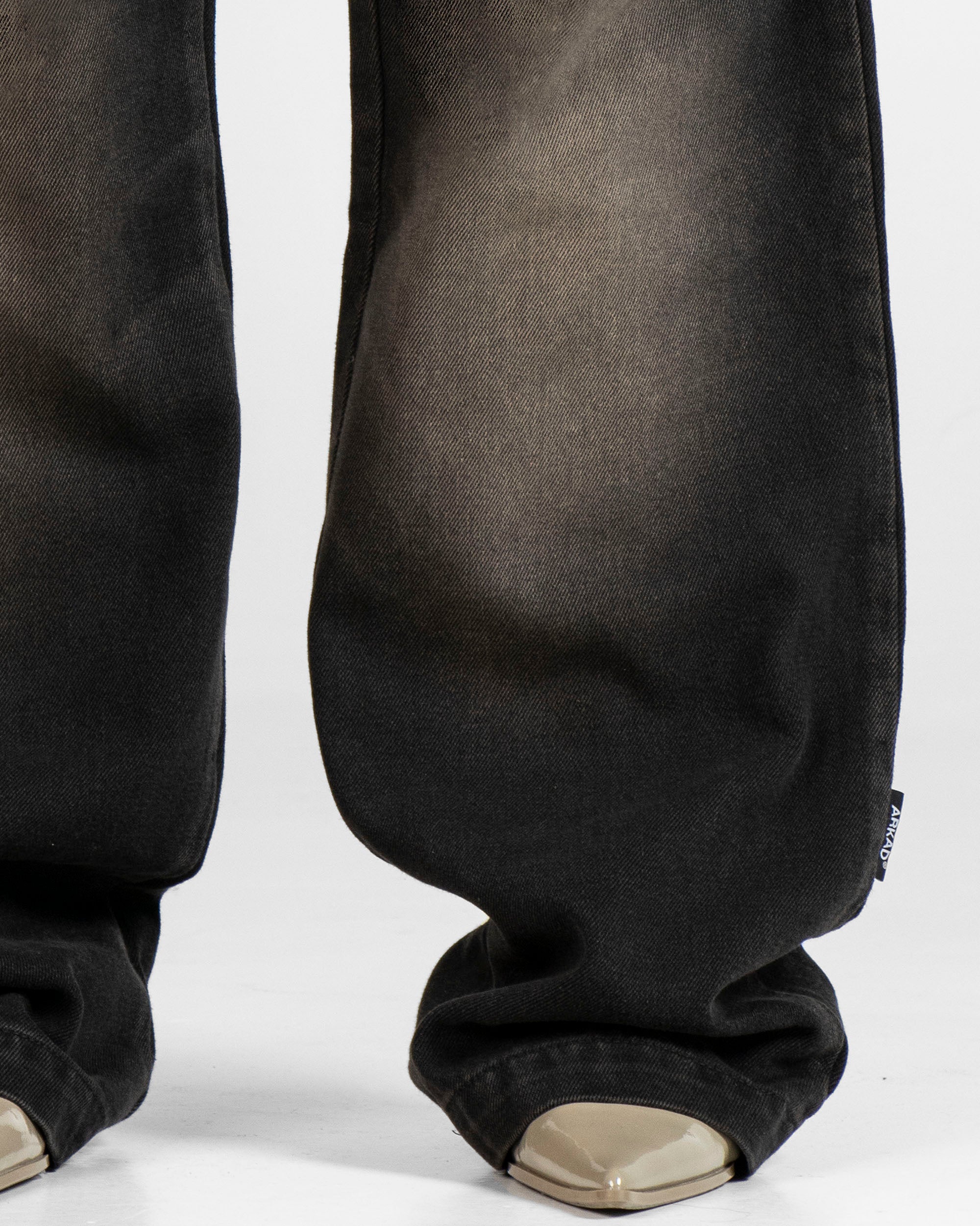 Denim Pant Laser Negro Unisex