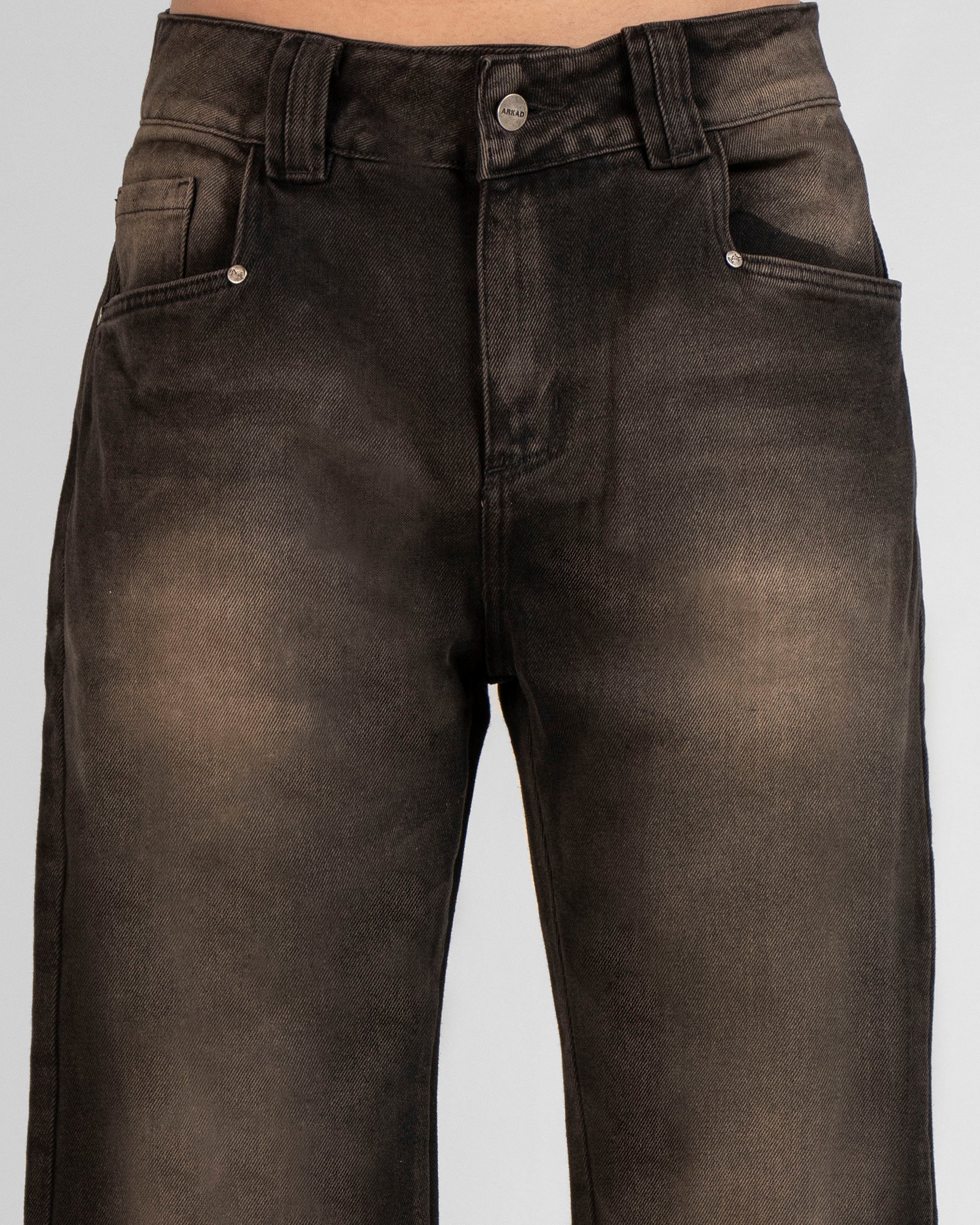 Denim Pant Laser Negro