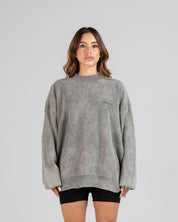 Knit Sweater Gris