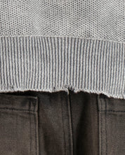 Knit Sweater Gris