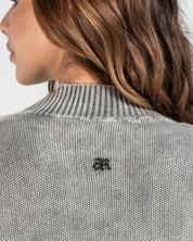 Knit Sweater Gris