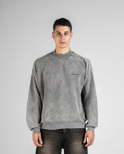 Knit Sweater Gris