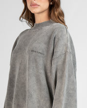 Knit Sweater Gris