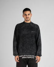 Knit Sweater Negro